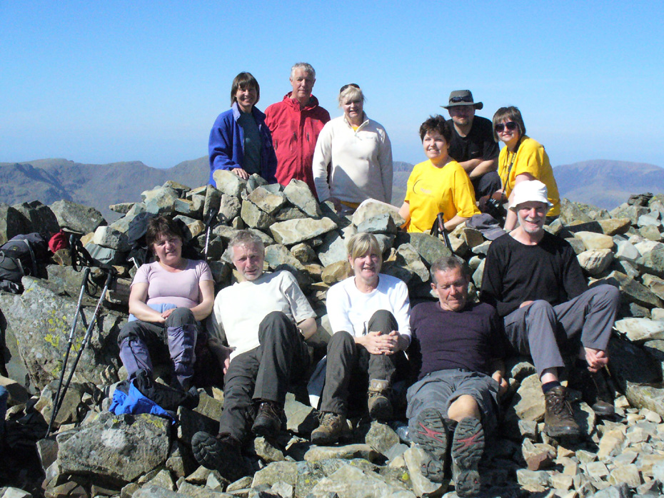 Scafell Pike summit